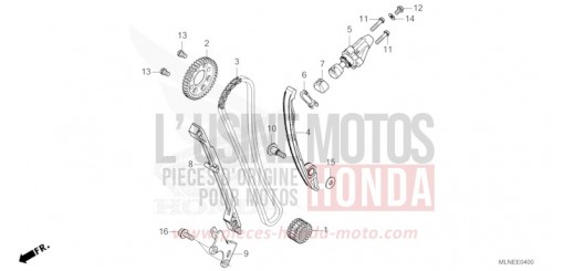 CHAINE A CAMES/TENDEUR CRF1100A3S de 2025